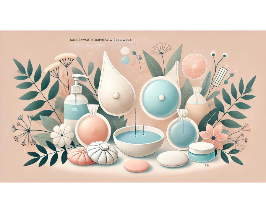 Jak używać kompresów żelowych na piersi?